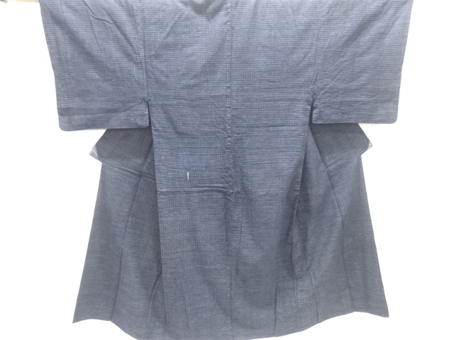 JAPANESE KIMONO / ANTIQUE MENS KIMONO / COTTON / KURUME SHOSEI KASURI